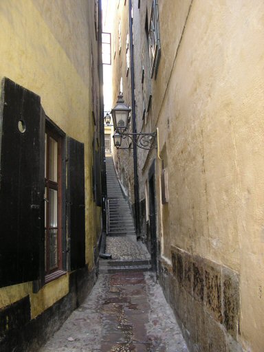 Gränd i Gamla stan