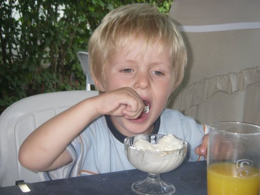 Glass är gott